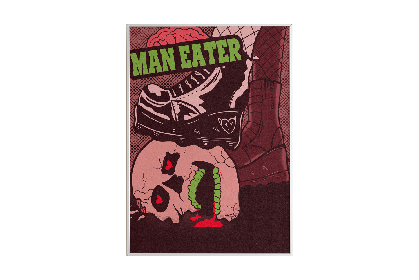 Maneater Framed Poster