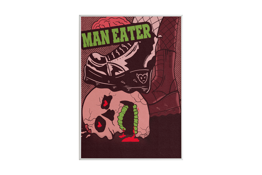 Maneater Framed Poster