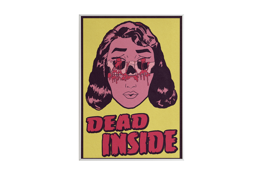 Dead Inside Framed Poster