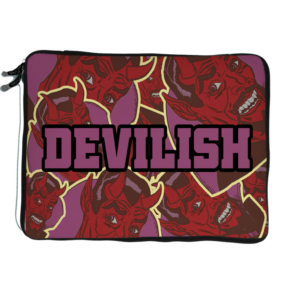 devilish laptop sleeve