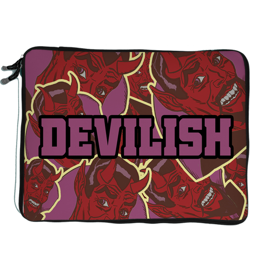 devilish laptop sleeve