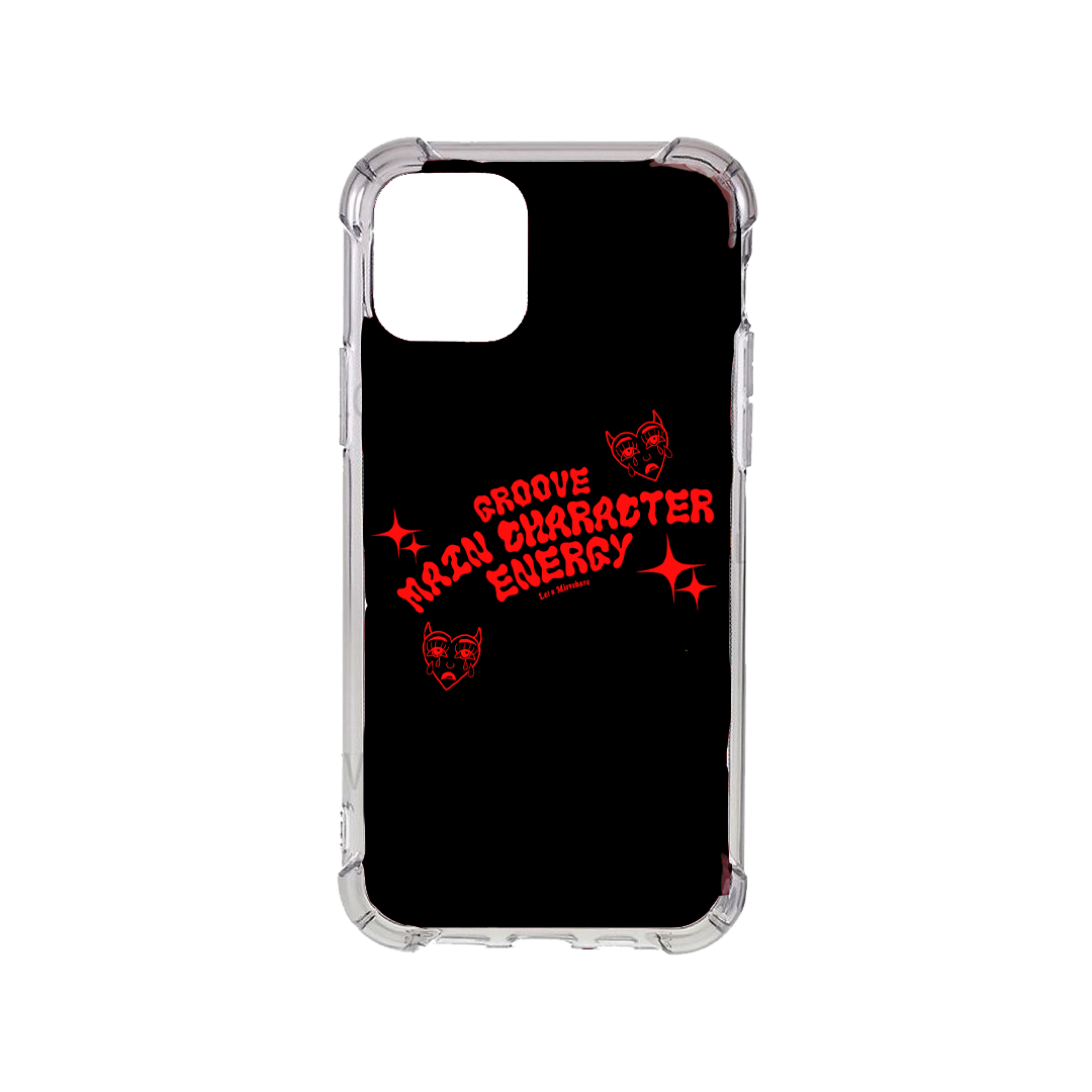 main character energy phone case