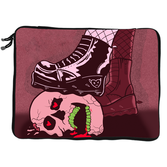 skull crusher laptop sleeve 