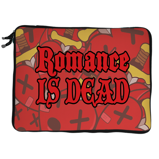 romance is dead laptop sleeve