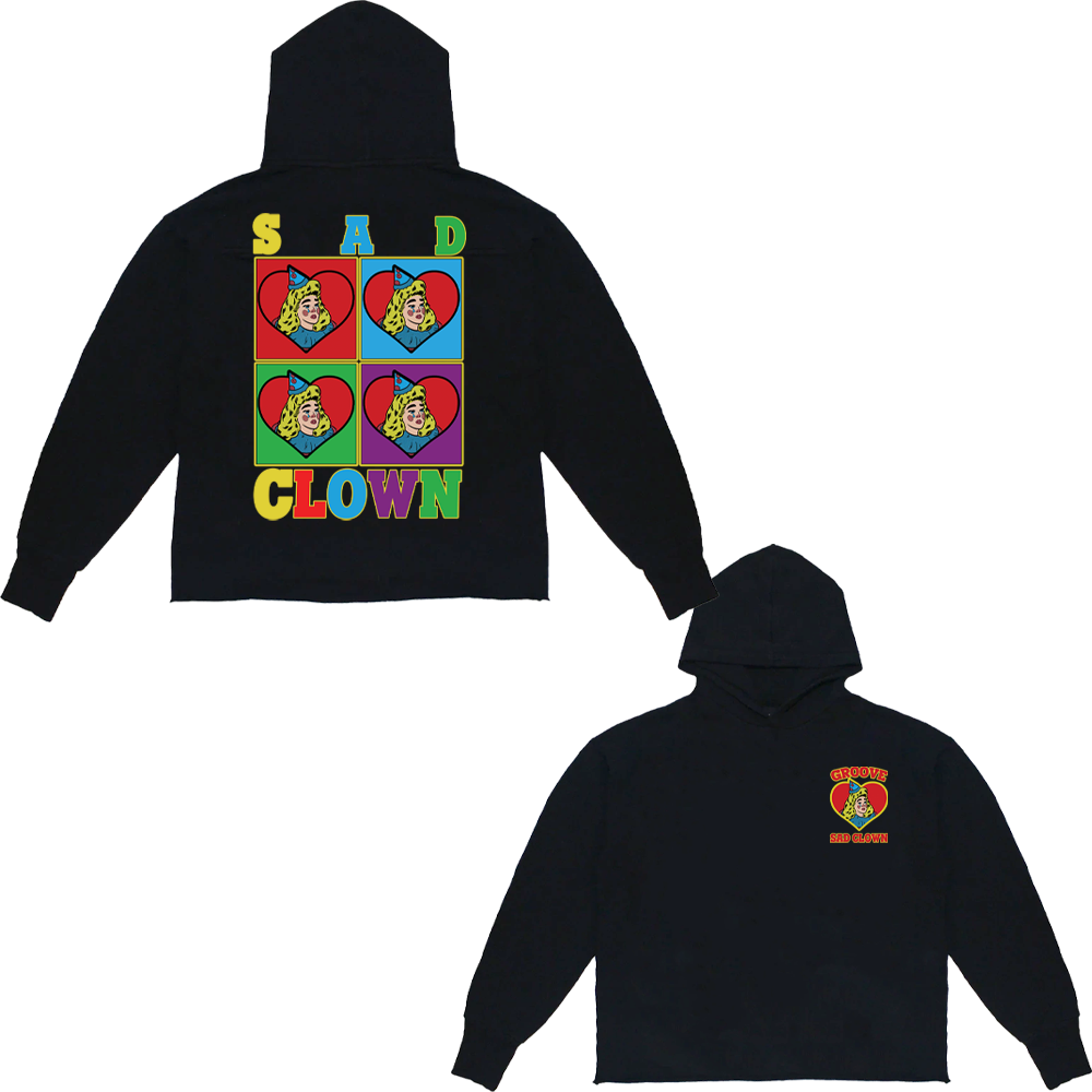 I am a sad clown Oversized Hoodie