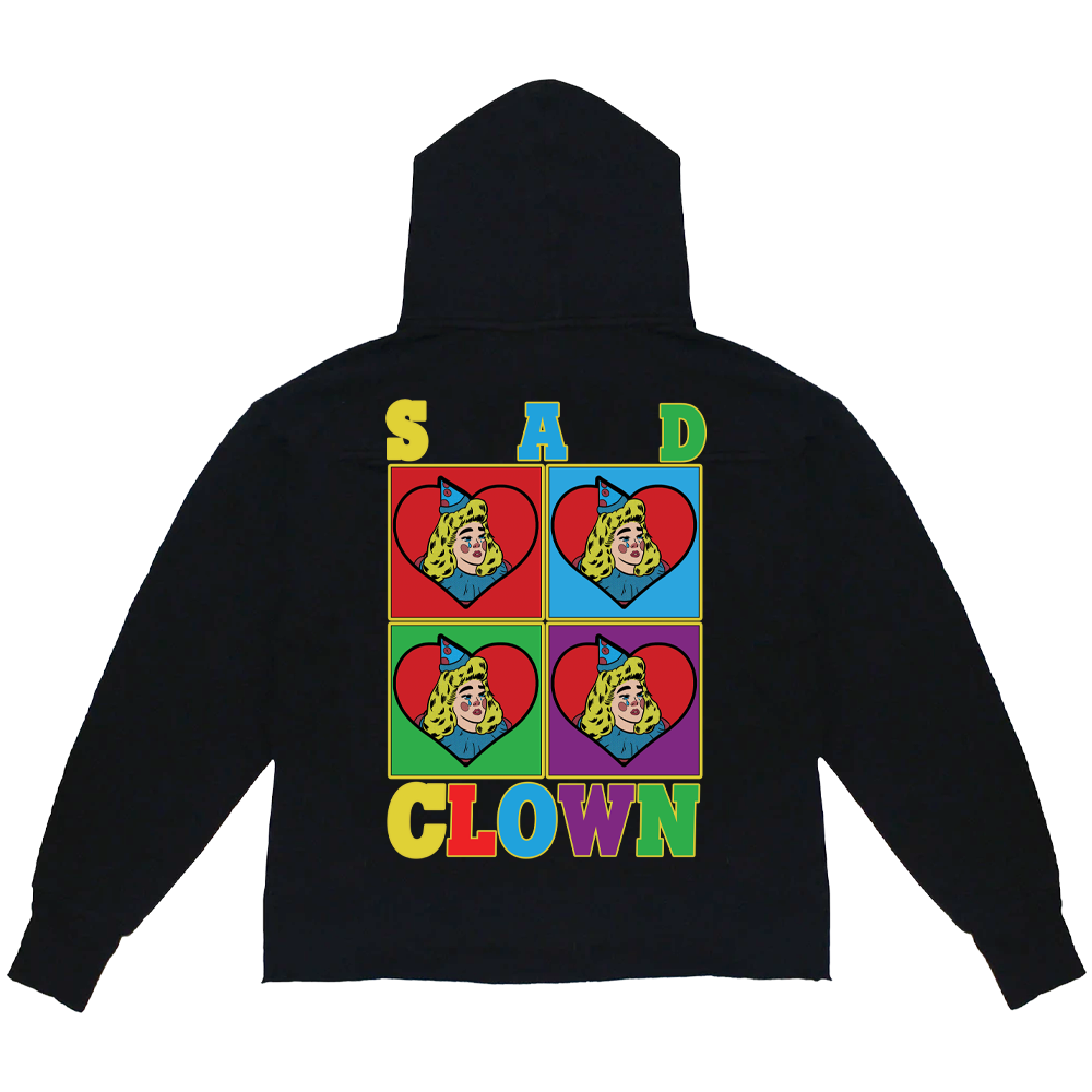 I am a sad clown Oversized Hoodie