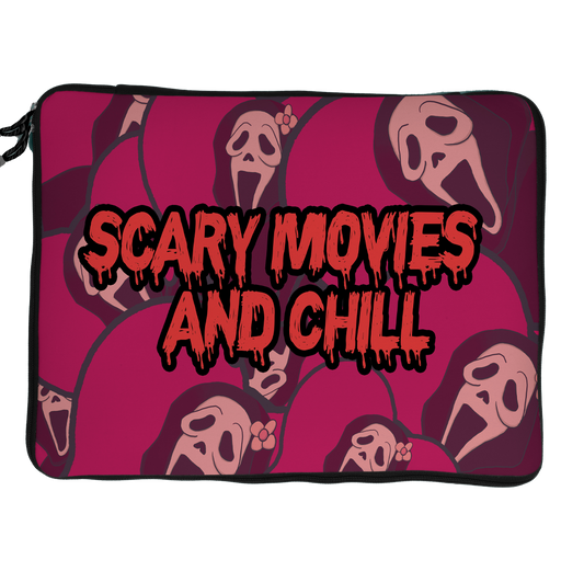 scary movies laptop sleeves