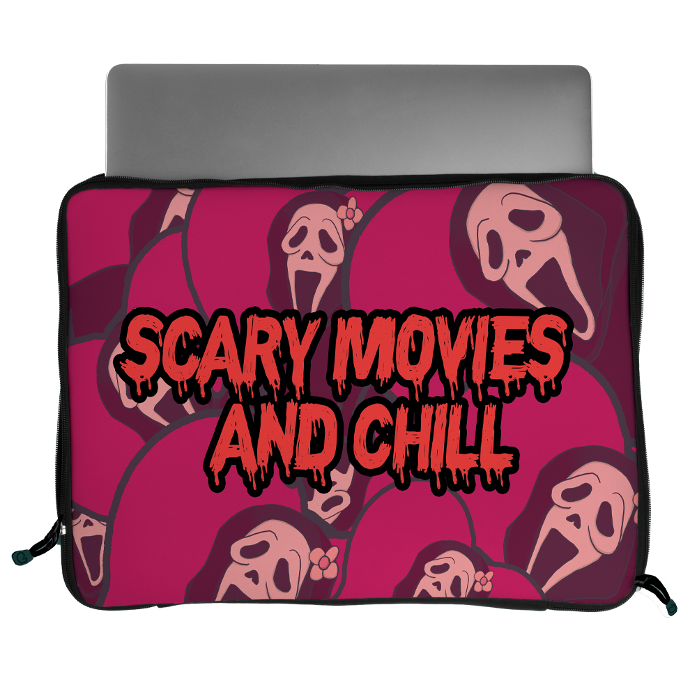 scary movies laptop sleeve