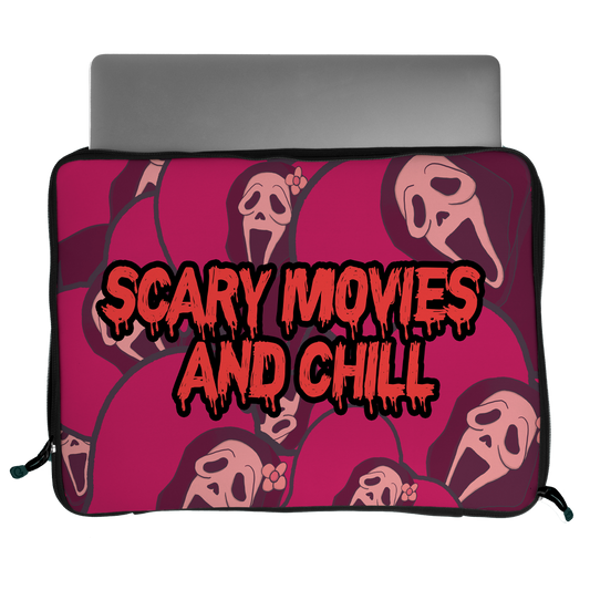 scary movies laptop sleeve