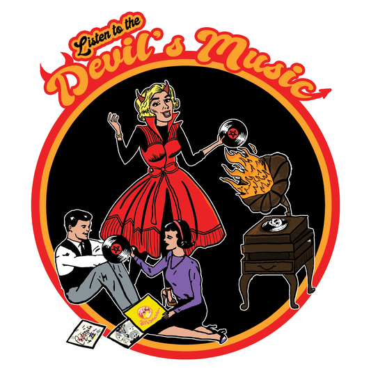 Devil's Music Sticker